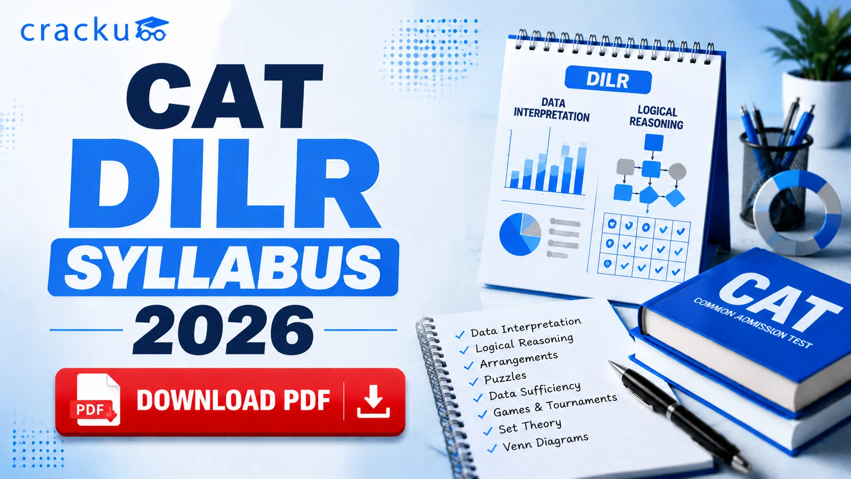 CAT DILR Syllabus 2026, Check Exam Pattern, Important Topics image