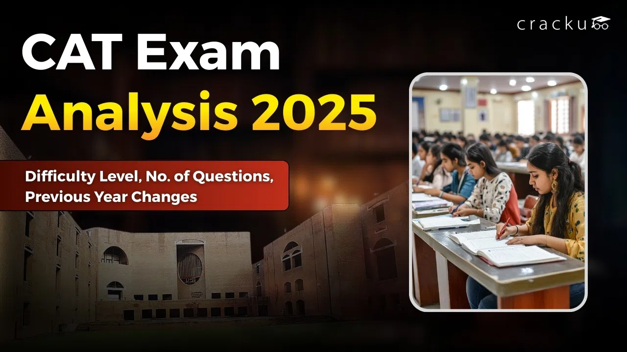 CAT Exam Analysis 2025, Last 5 Years Slot-wise Details