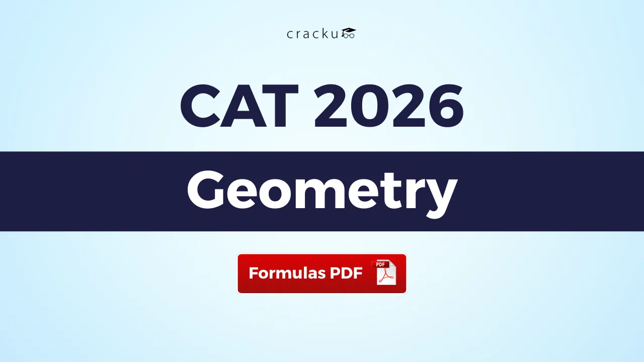 CAT Geometry Formulas, Download Free PDF