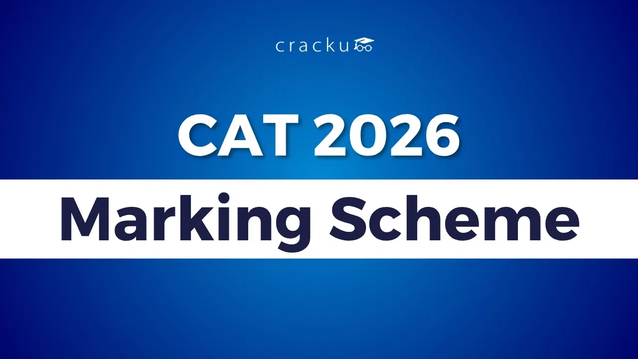 CAT Marking Scheme 2026, Weightage, Negative Marking