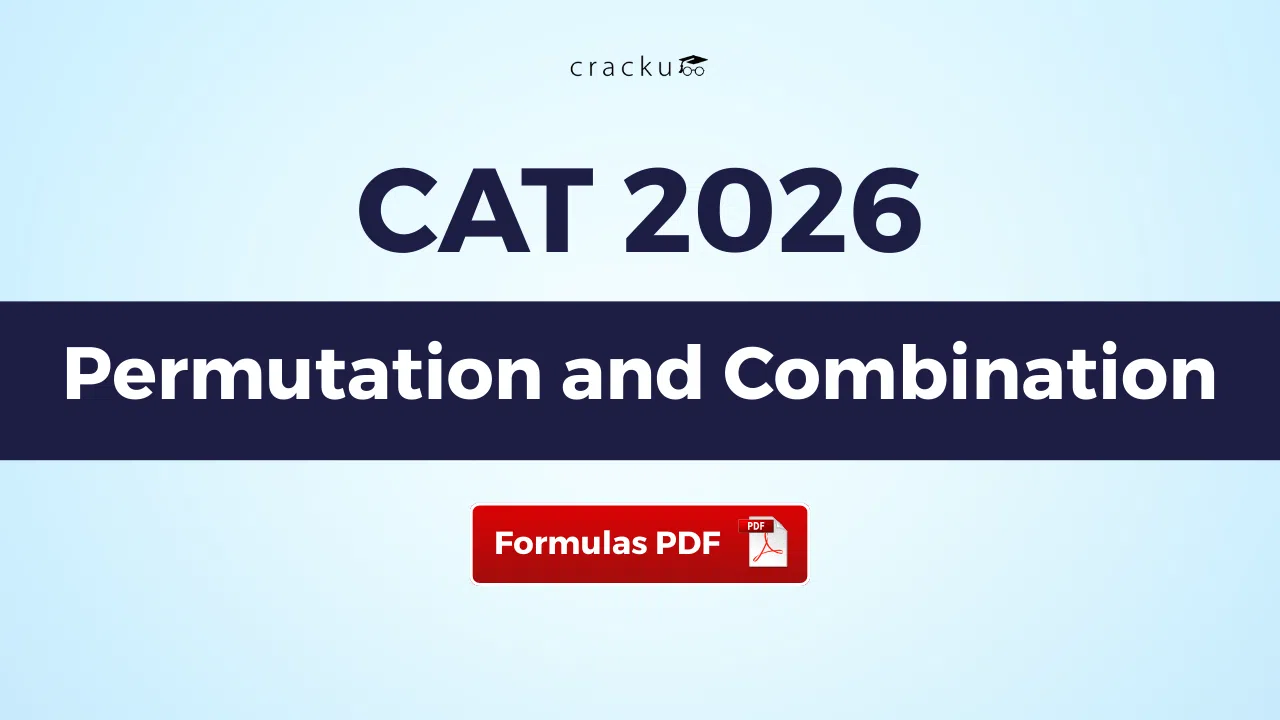 CAT Permutation and Combination Formulas PDF, Check Now image