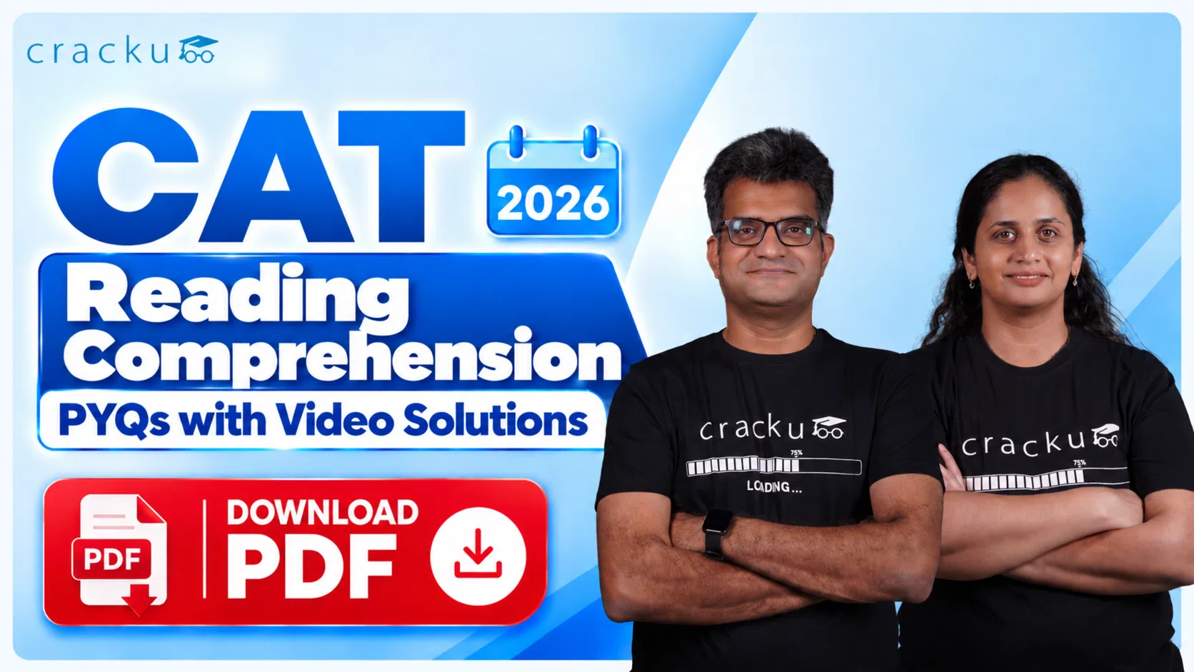 CAT Reading Comprehension PYQs with Video Solutions PDF