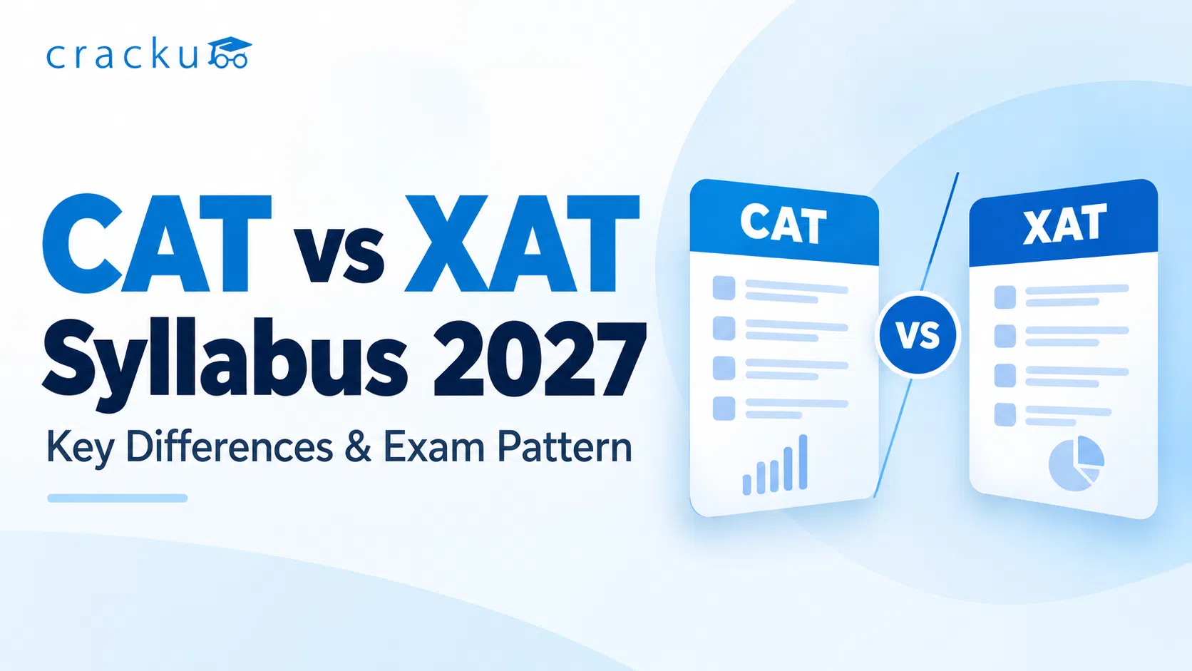 CAT vs XAT Syllabus 2027: Key Differences & Exam Pattern image