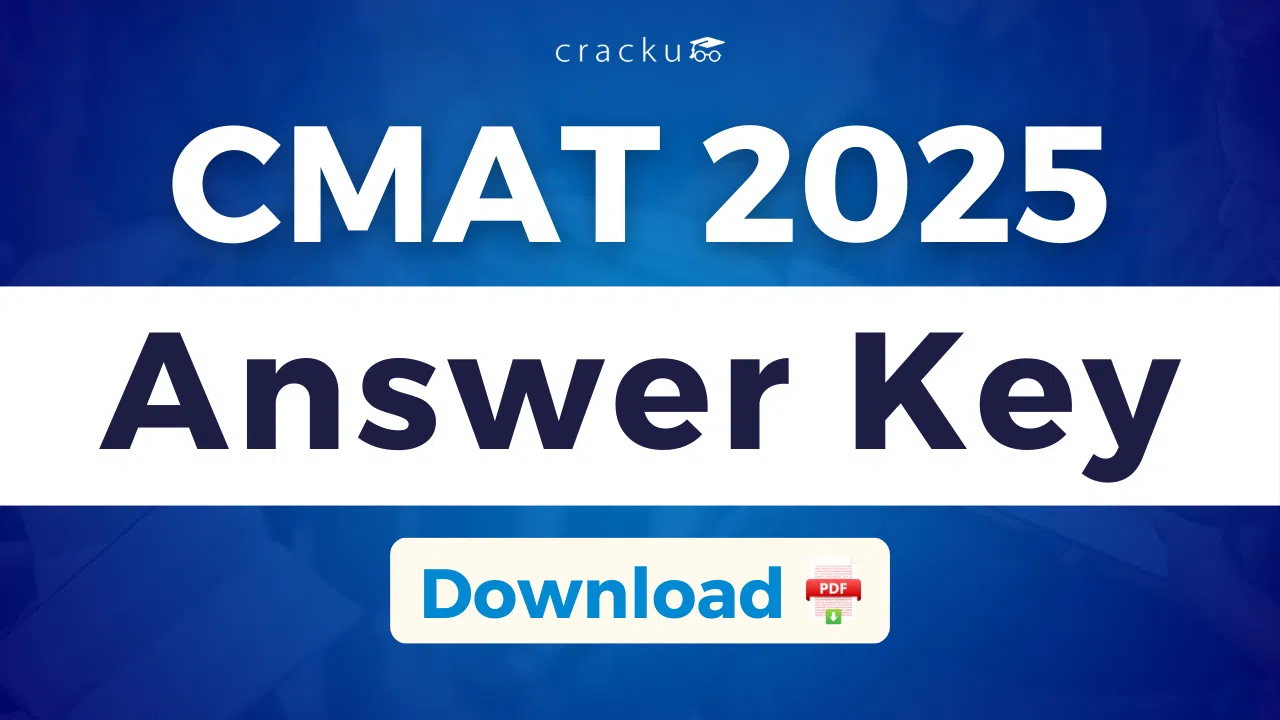 CMAT Answer Key 2025 OUT, Direct Link To Download PDF image