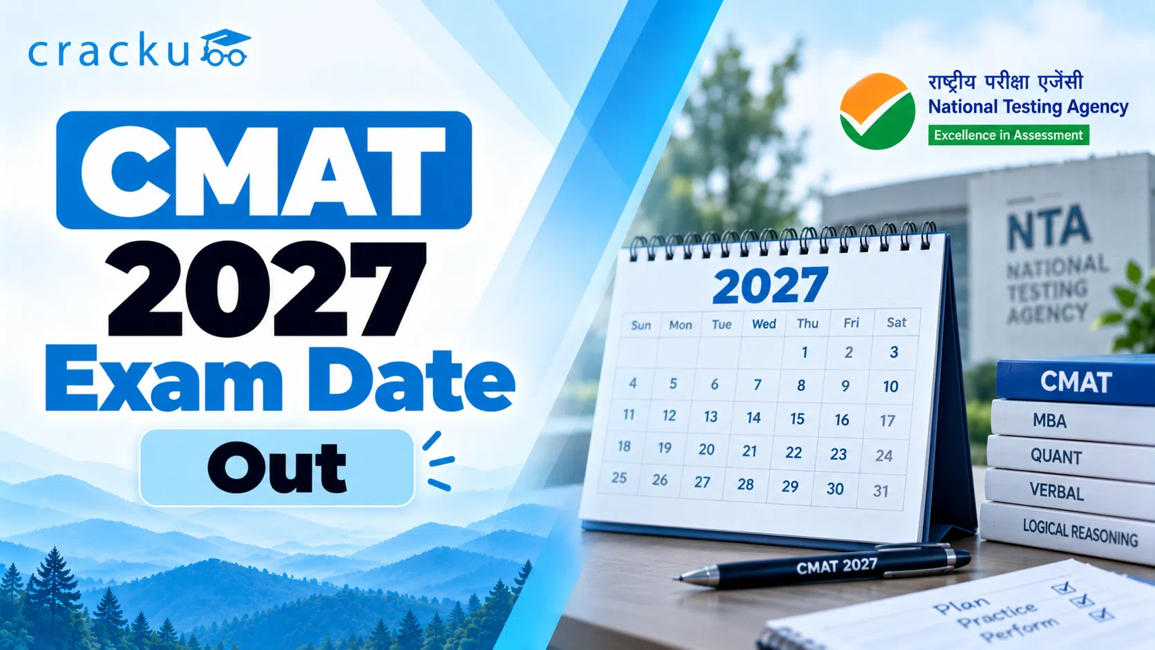 CMAT 2027 Exam Date, Registration, Notification, Schedule image