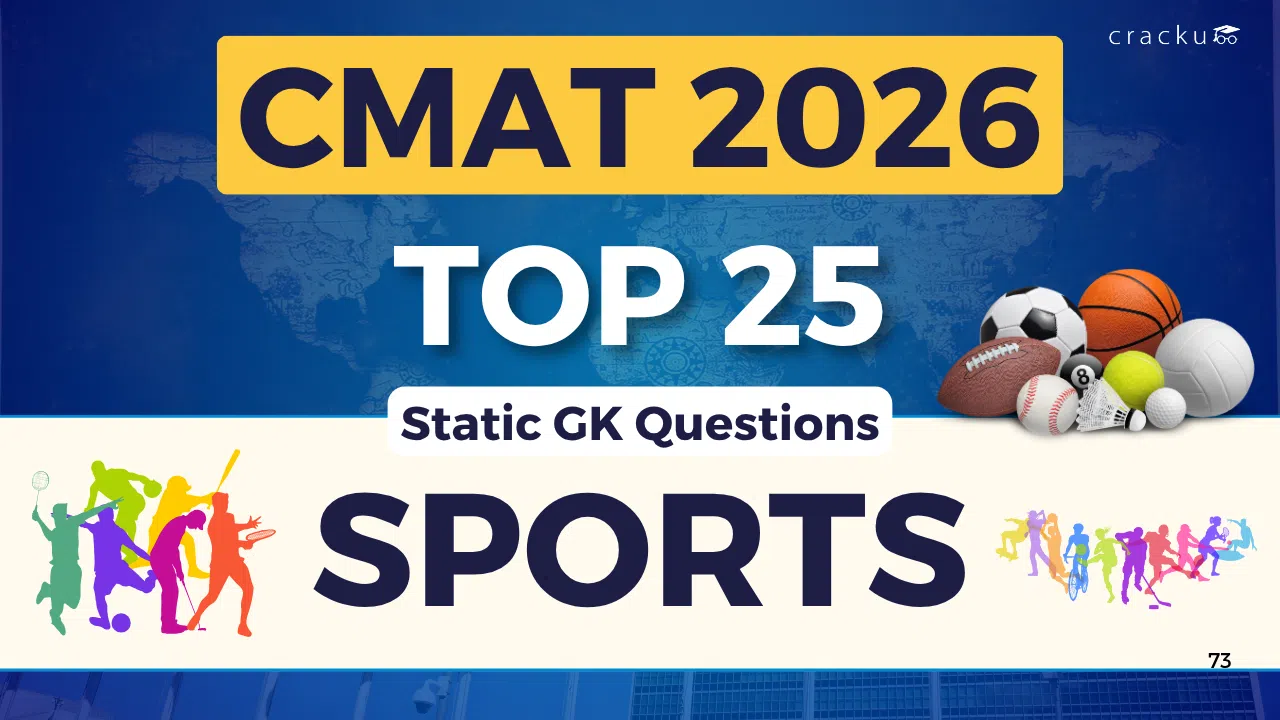 Top CMAT GK Sport Questions [Download PDF] image