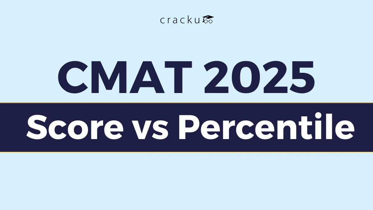 CMAT Score vs Percentile 2025, Previous Year Analysis image