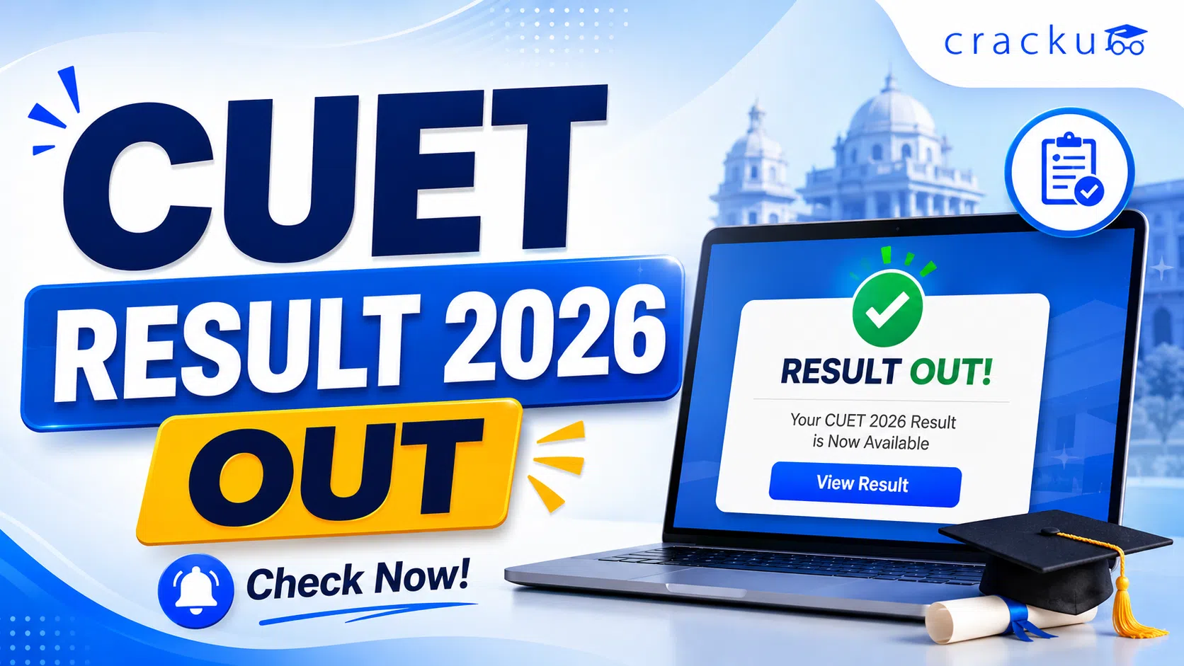 CUET Result 2026 OUT, Download Now at @cuet.nta.nic.in image