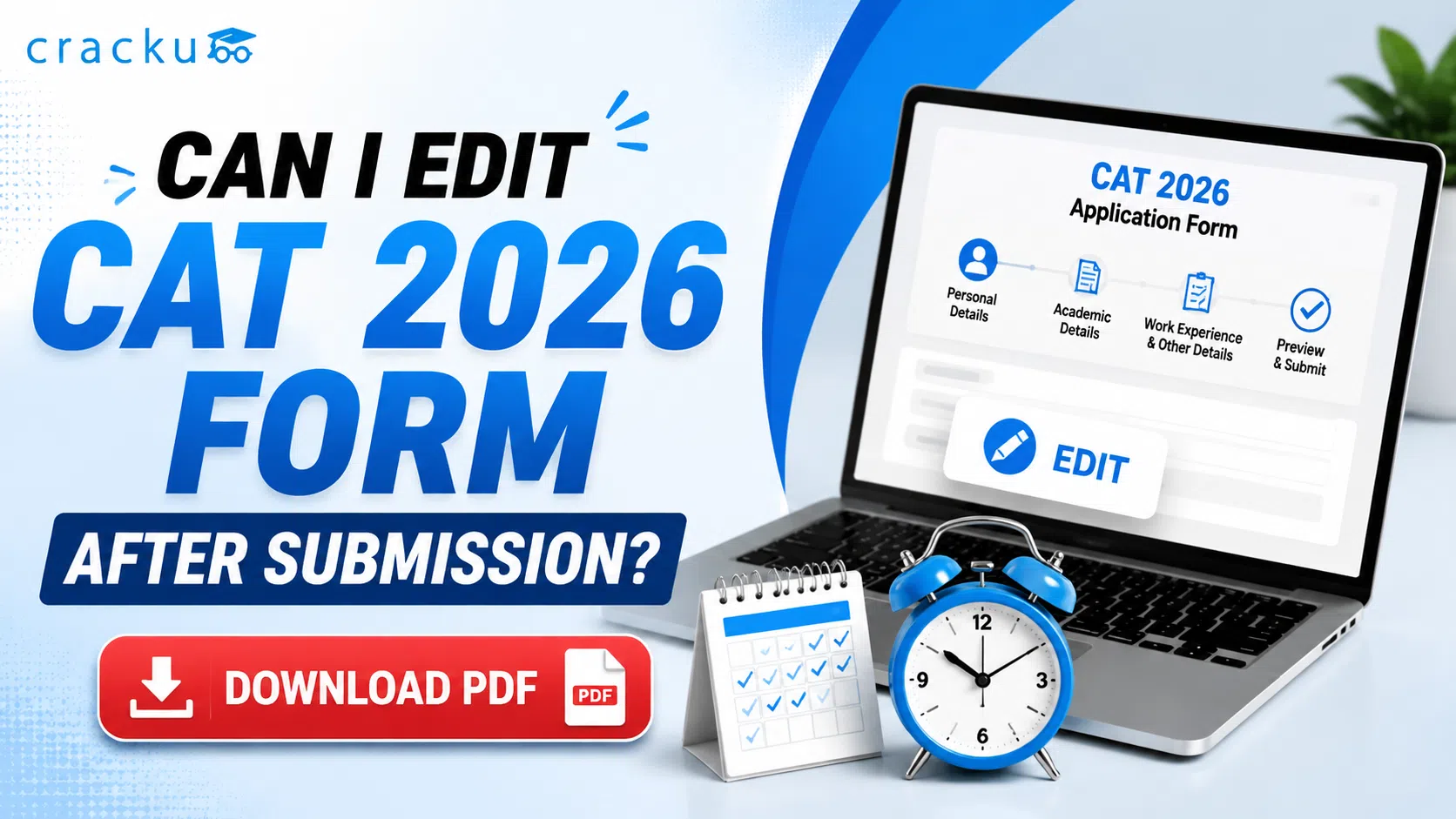 Can I Edit CAT 2026 Form After Submission?