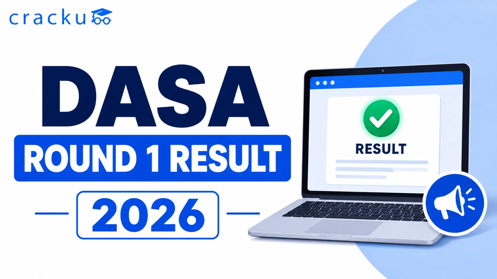 DASA Round 1 Result 2026, Release Date & Direct Link image