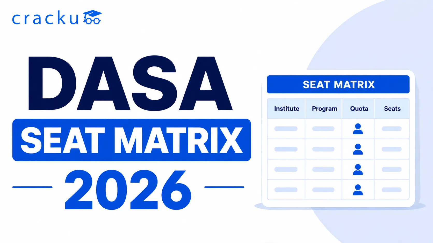 DASA Seat Matrix 2026 PDF for NITs, IIITs & Other Institutes image