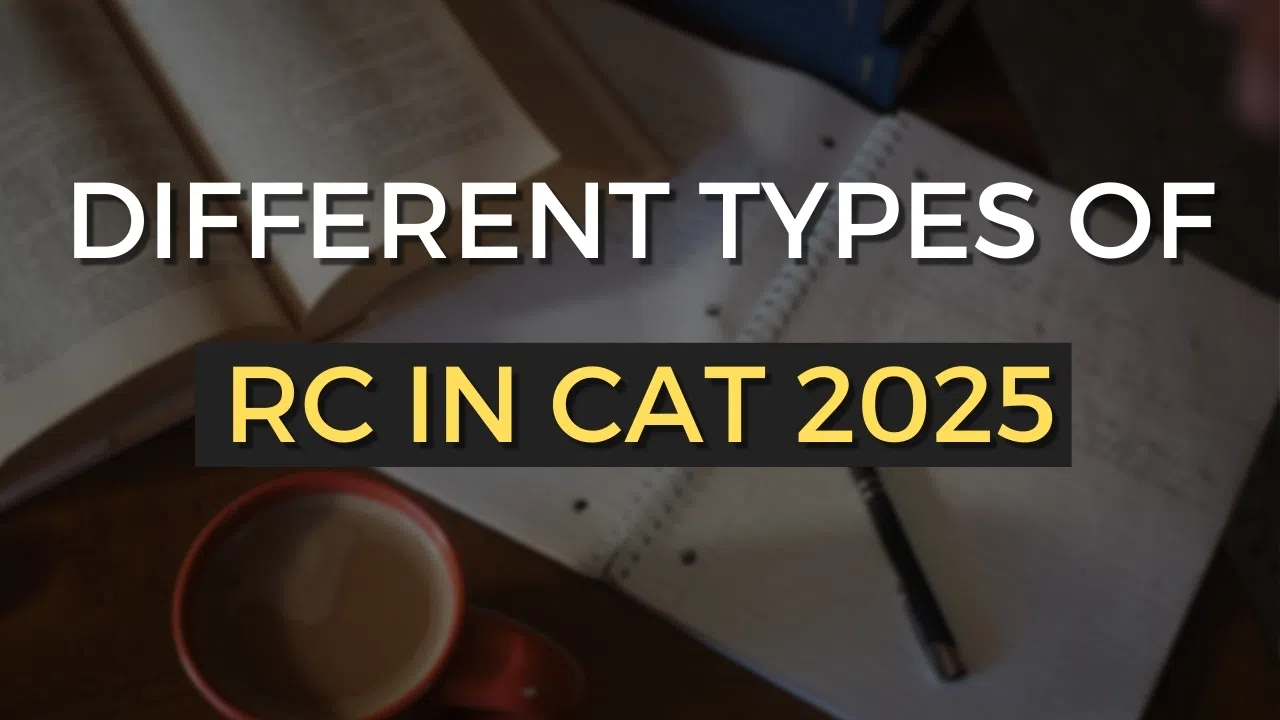 Different Types of RC Passages in CAT 2025, Check Now