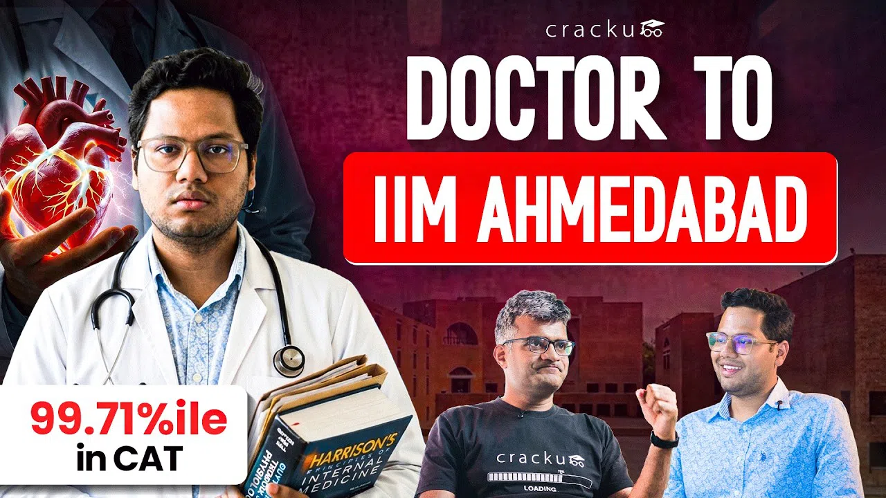 MBBS to IIM Ahmedabad: Jayesh Bansal's 99.71%ile CAT Story image
