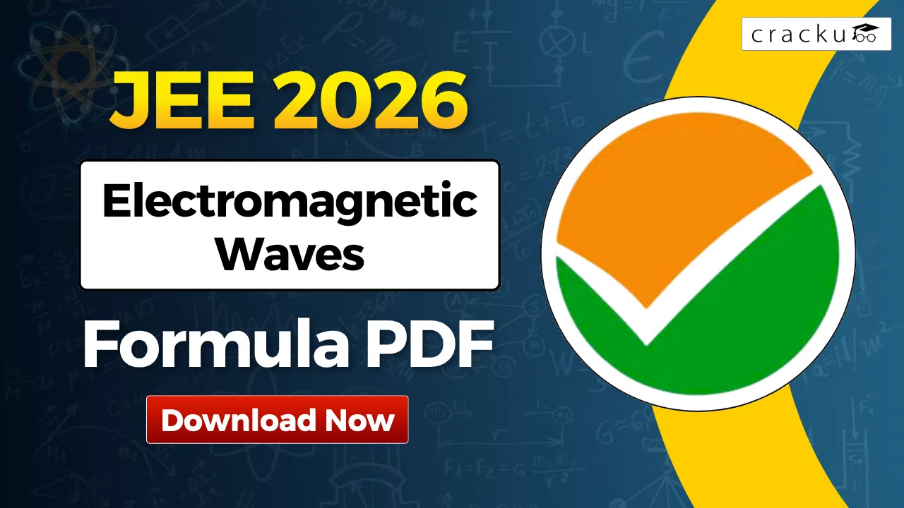 Electromagnetic Waves Formulas For JEE 2026, Download Now