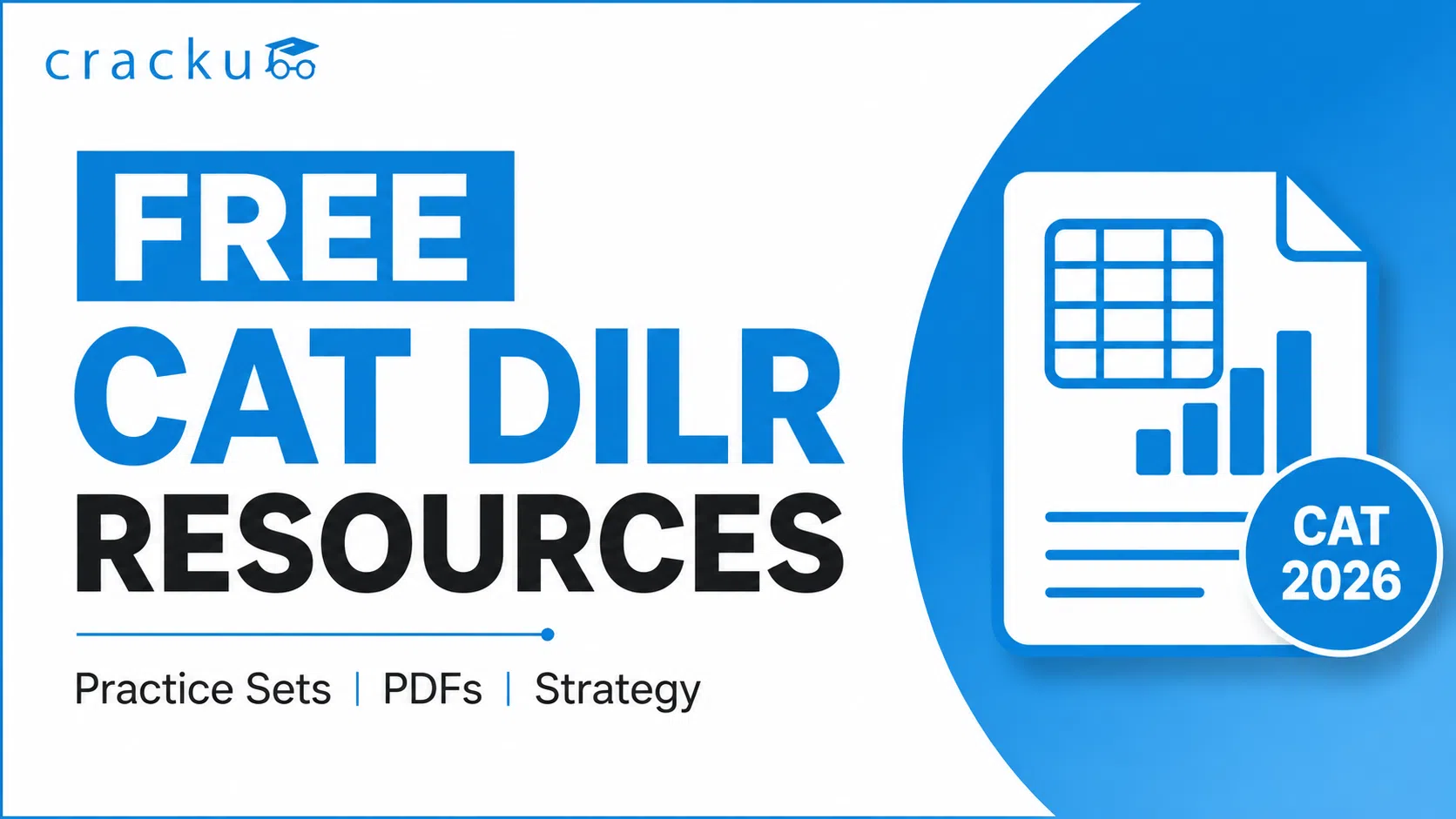 CAT DILR Preparation Strategy 2026, Get Free DILR Resources image