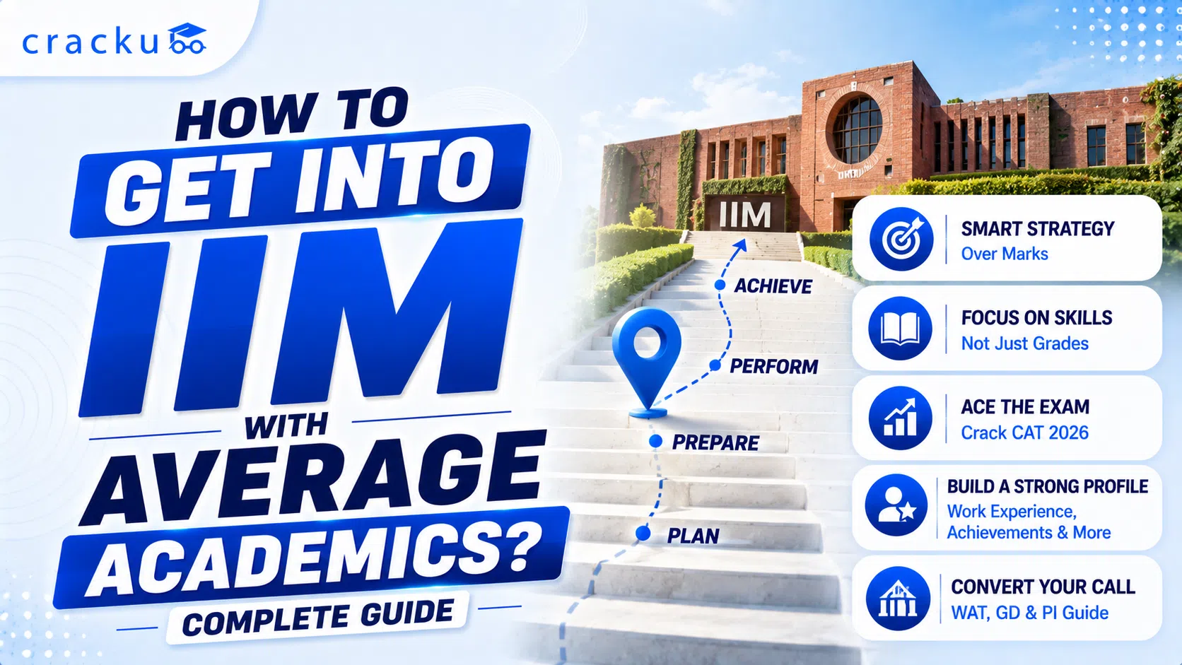 How to Get Into IIM With Average Academics? Complete Guide image