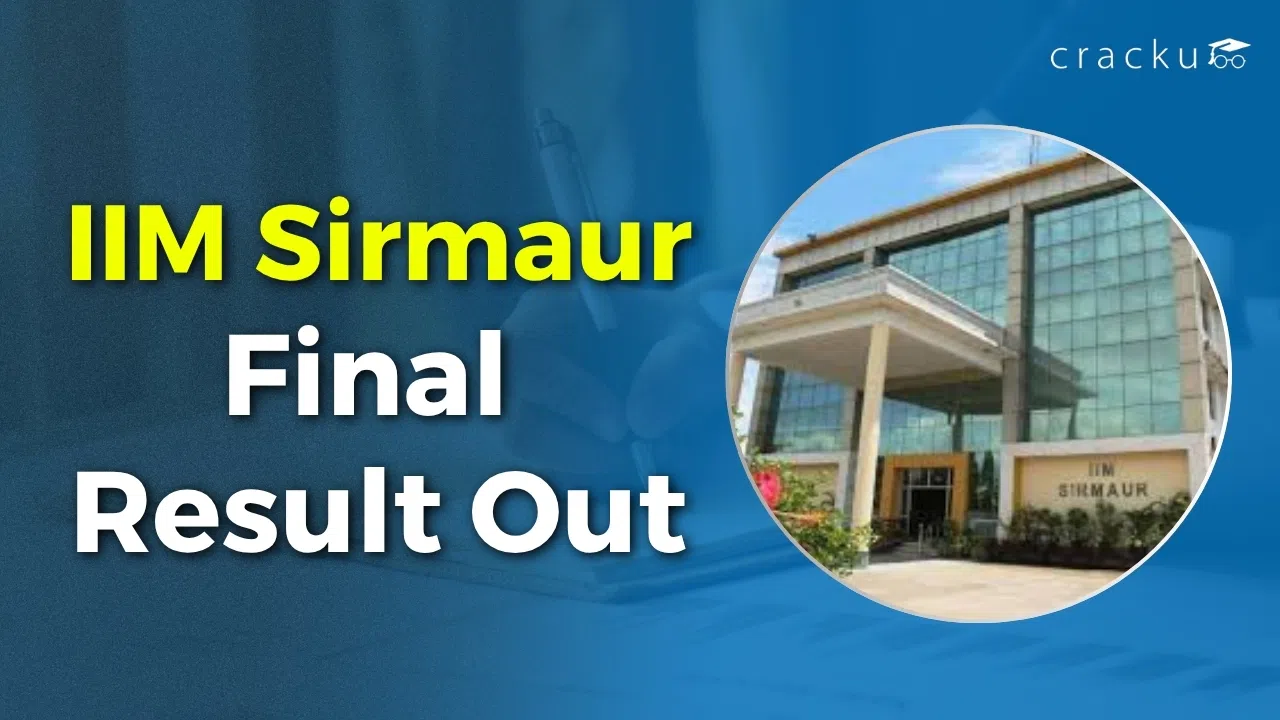 IIM Sirmaur Final Result 2026, Merit List, Waitlist Movement image