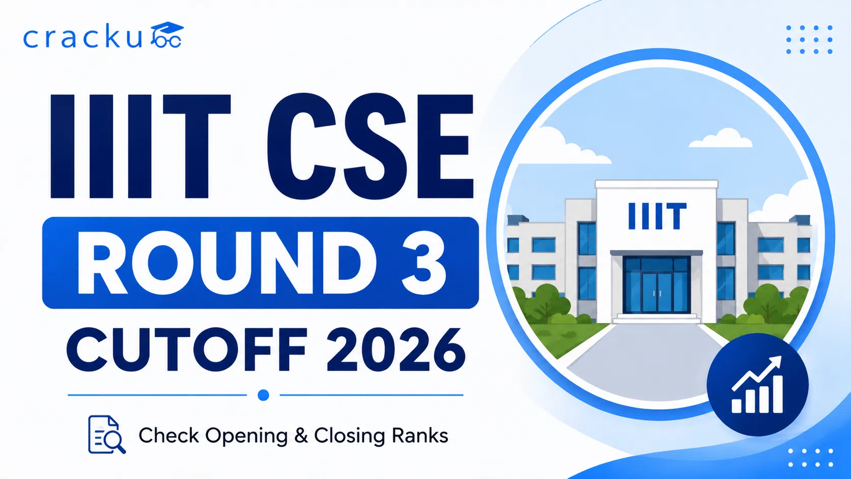 IIIT CSE Round 3 Cutoff 2026, Opening Rank & Closing Ranks image