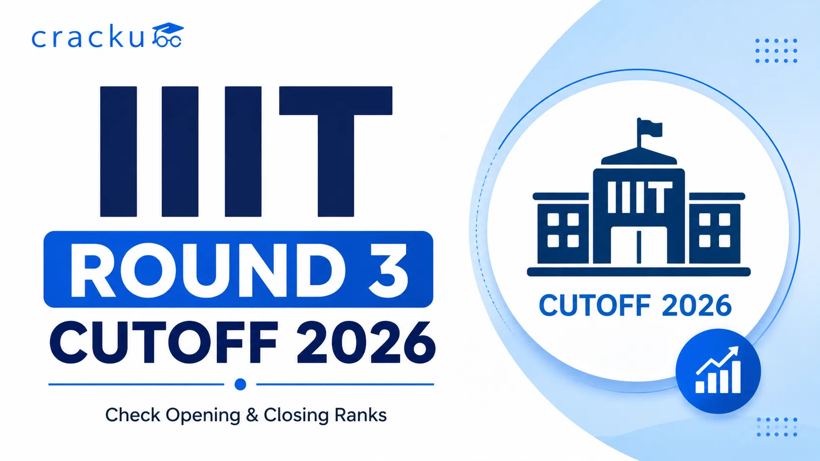 IIIT Round 3 Cutoff 2026, JoSAA Opening Rank & Closing Ranks