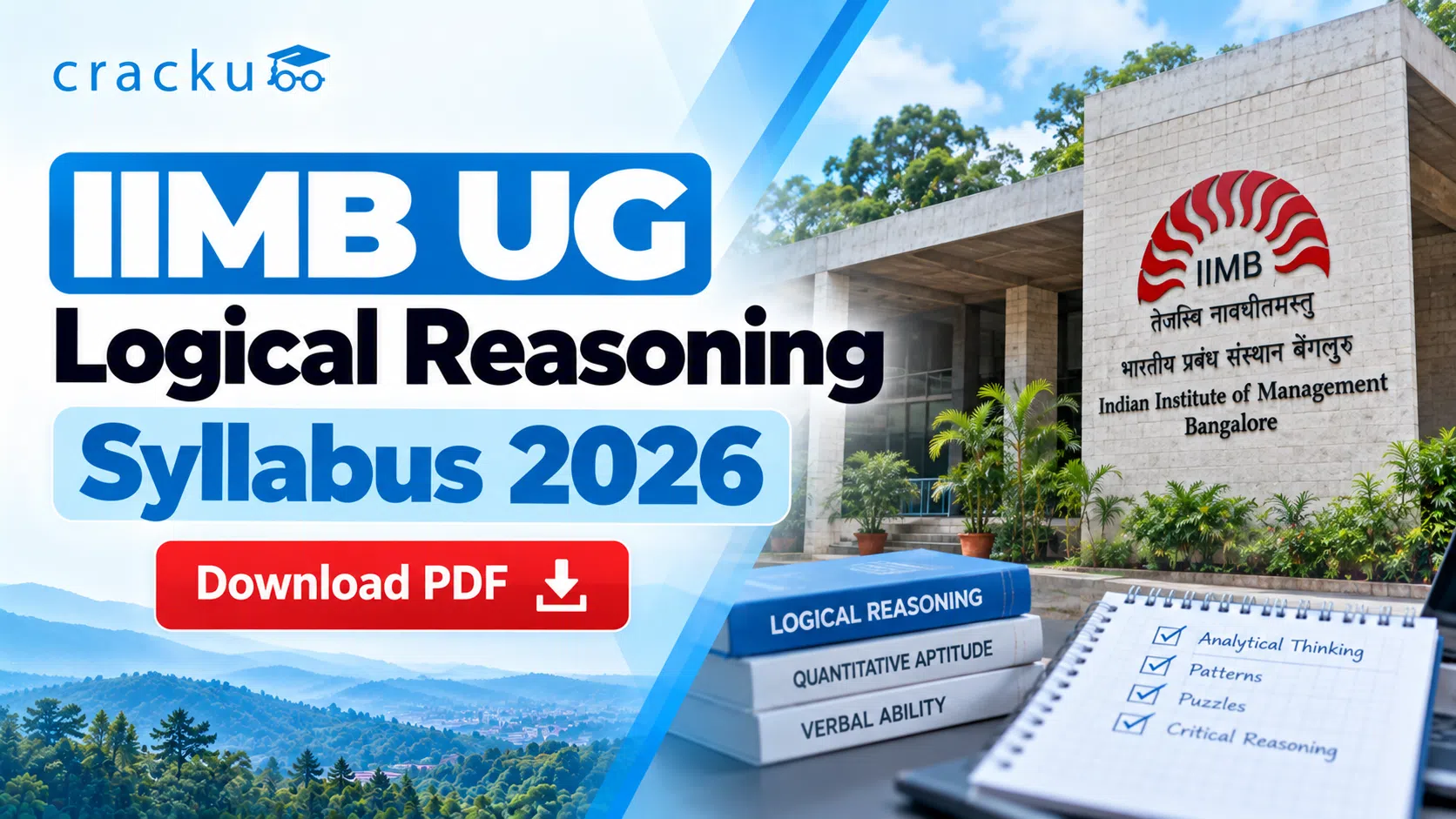 IIMB UG Logical Reasoning Syllabus 2026, Important Topics