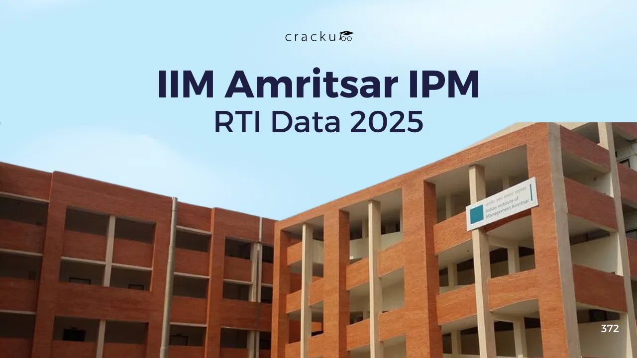IIM Amritsar IPM RTI Data 2025, Candidates, Class Profile