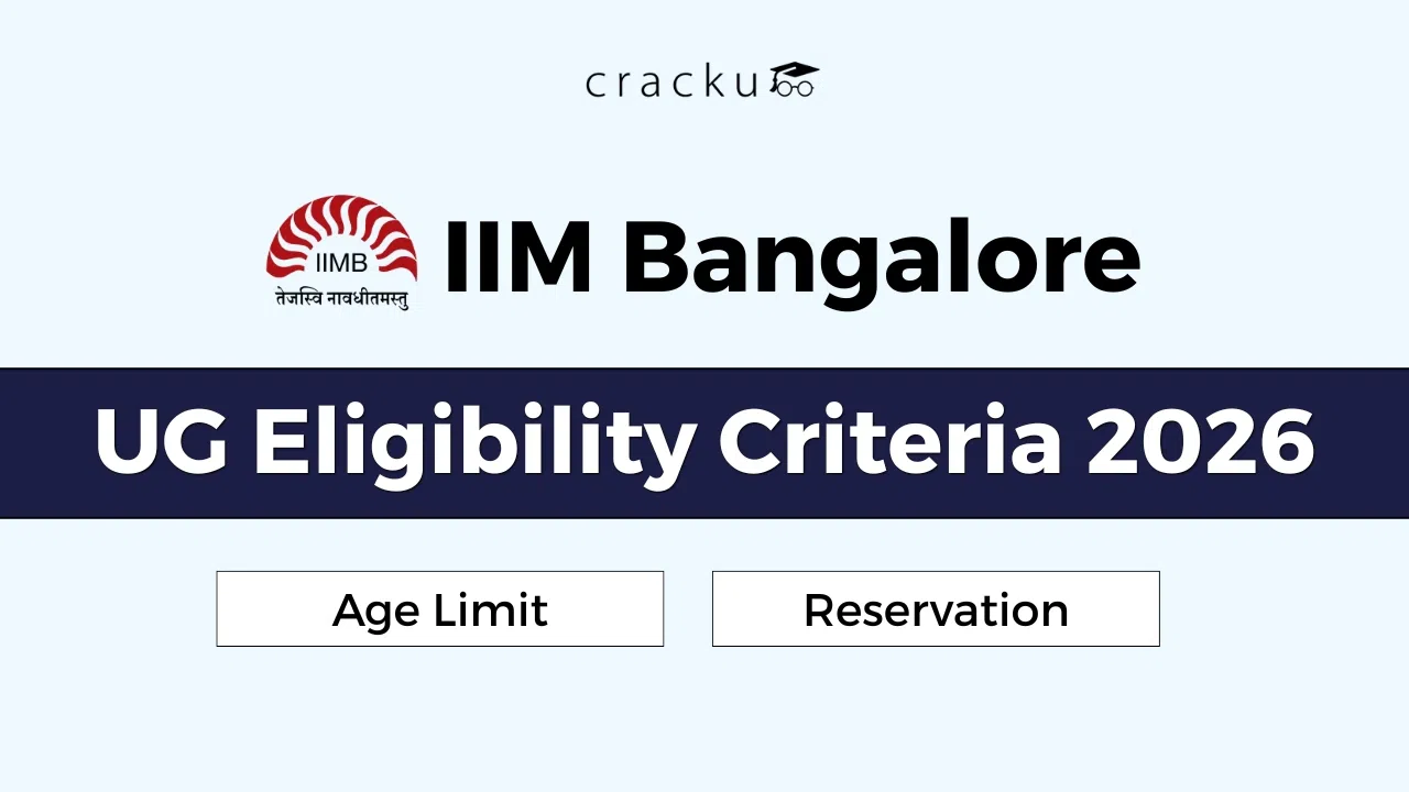 IIM Bangalore UG Eligibility Criteria 2026, Age Limit, Reservation image