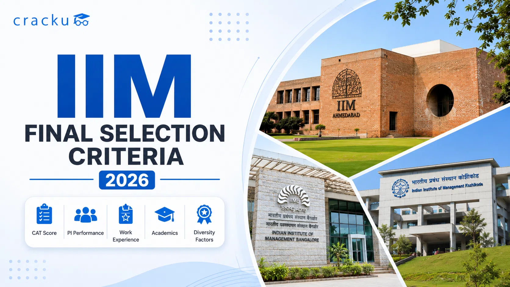 IIM Final Selection Criteria 2026 Explained, CAT Score, Profile image