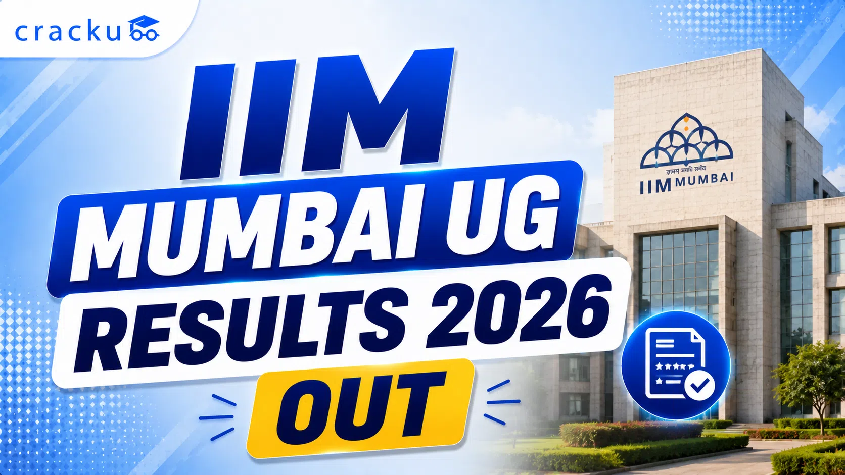 IIM Mumbai UG Final Result 2026, Merit List, Download Link