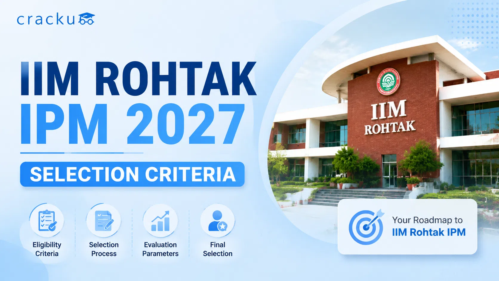 IIM Rohtak IPM Selection Criteria 2027, Eligibility, Cutoffs, Fees image