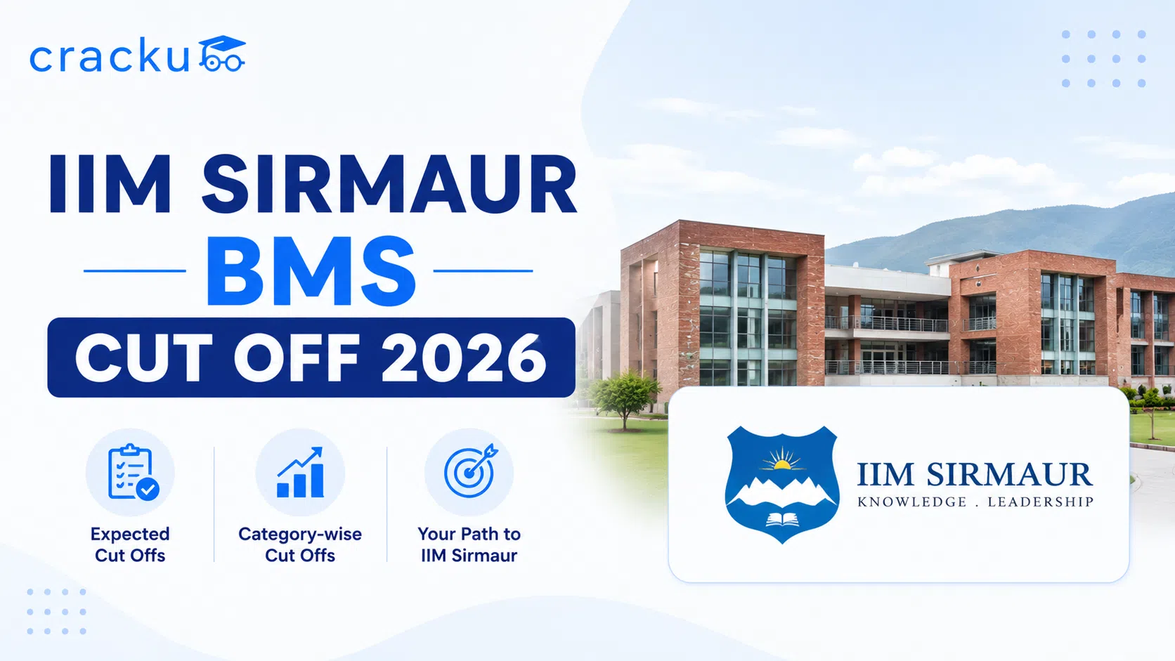 IIM Sirmaur BMS Cut Off 2026, Previous Year Cut Offs Analysis image