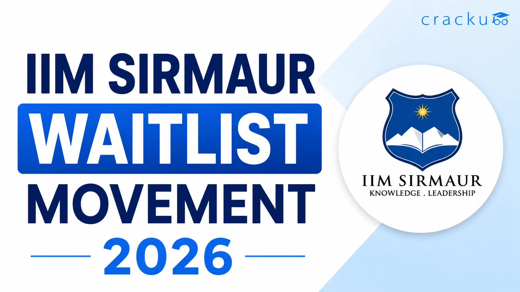 IIM Sirmaur Waitlist Movement 2026, Previous Year Analysis