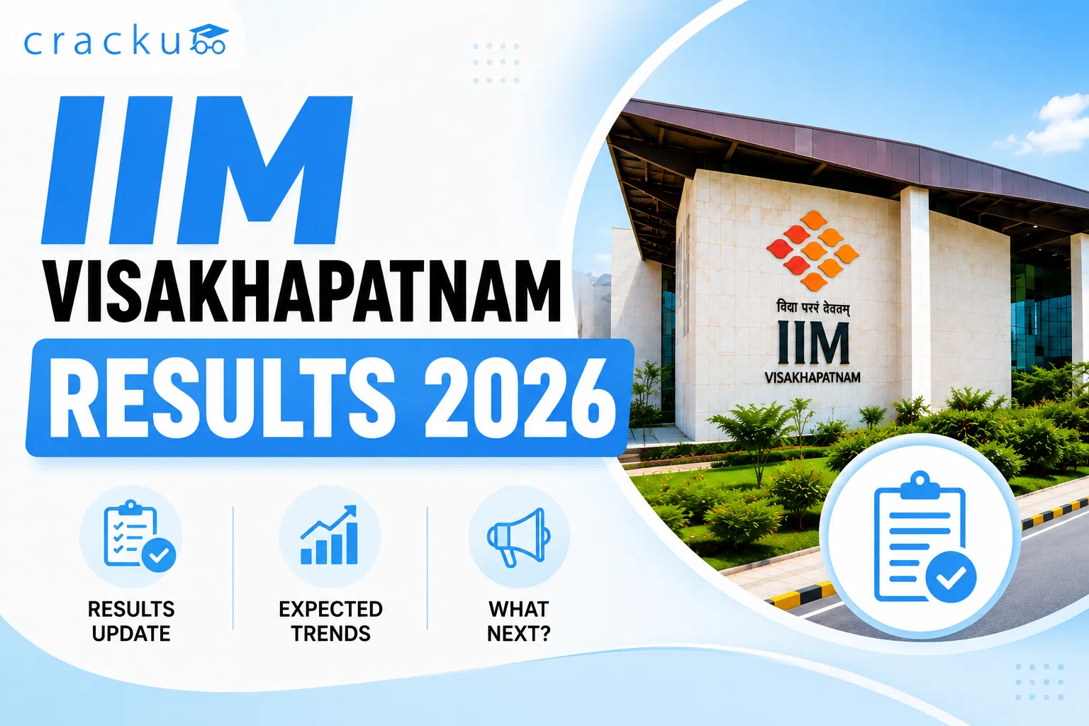 IIM Visakhapatnam Result 2026, Merit List, Waitlist Movement