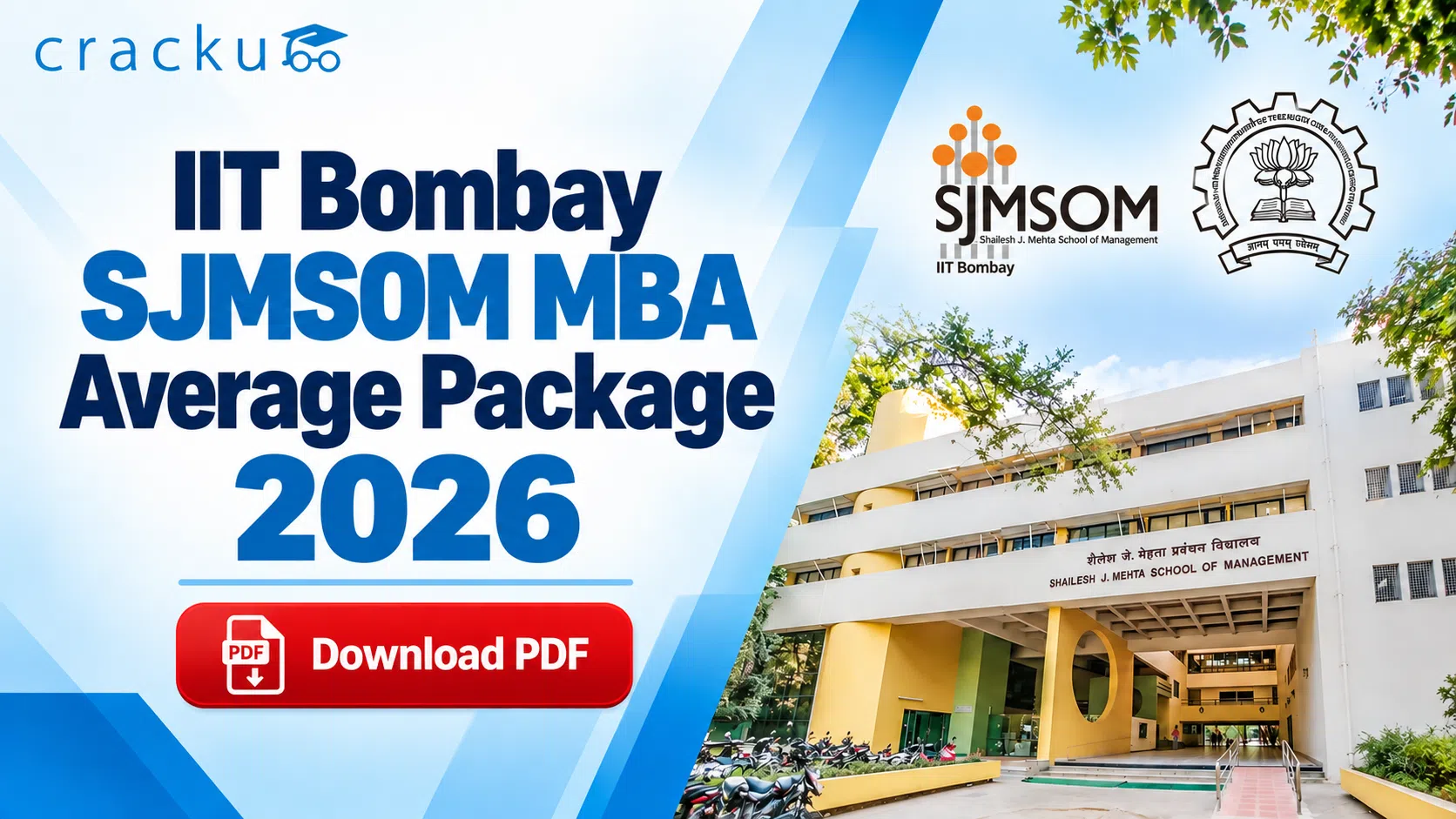 IIT Bombay MBA SJMSOM Average Package 2026, Check Now