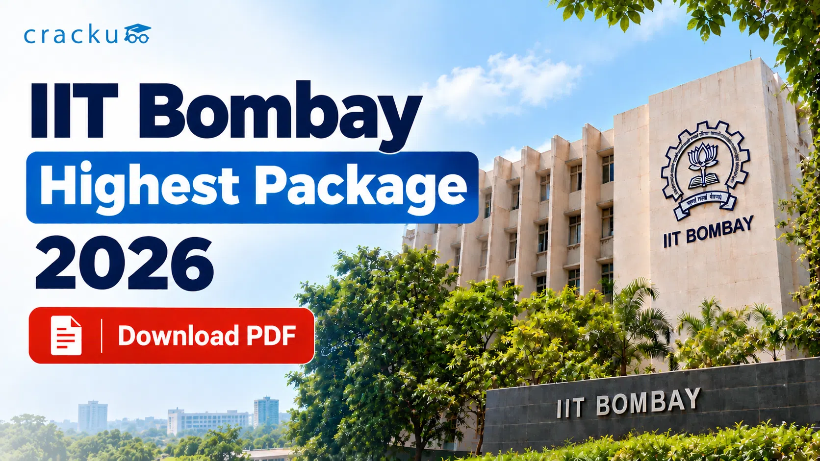 IIT Bombay MBA SJMSOM Highest Package 2026, Download PDF