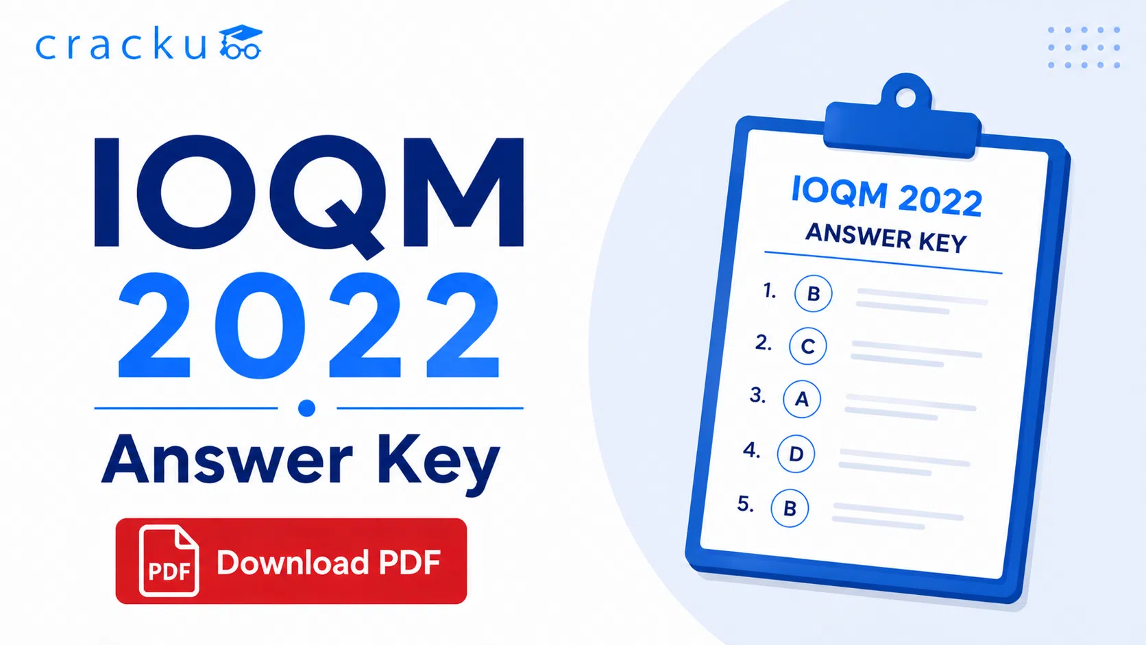 IOQM 2022 Answer Key PDF with Explanations, Download Now image