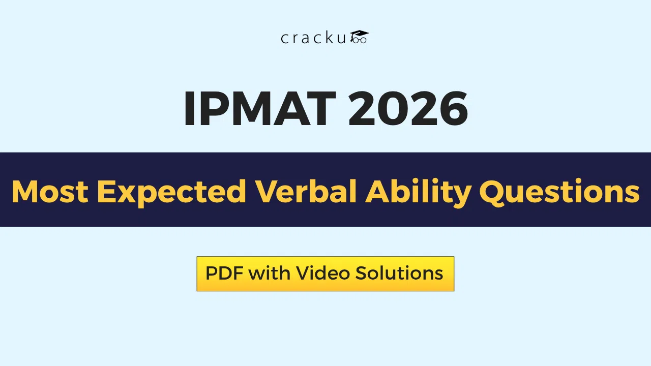 Most Expected IPMAT 2026 Verbal Ability Questions PDF