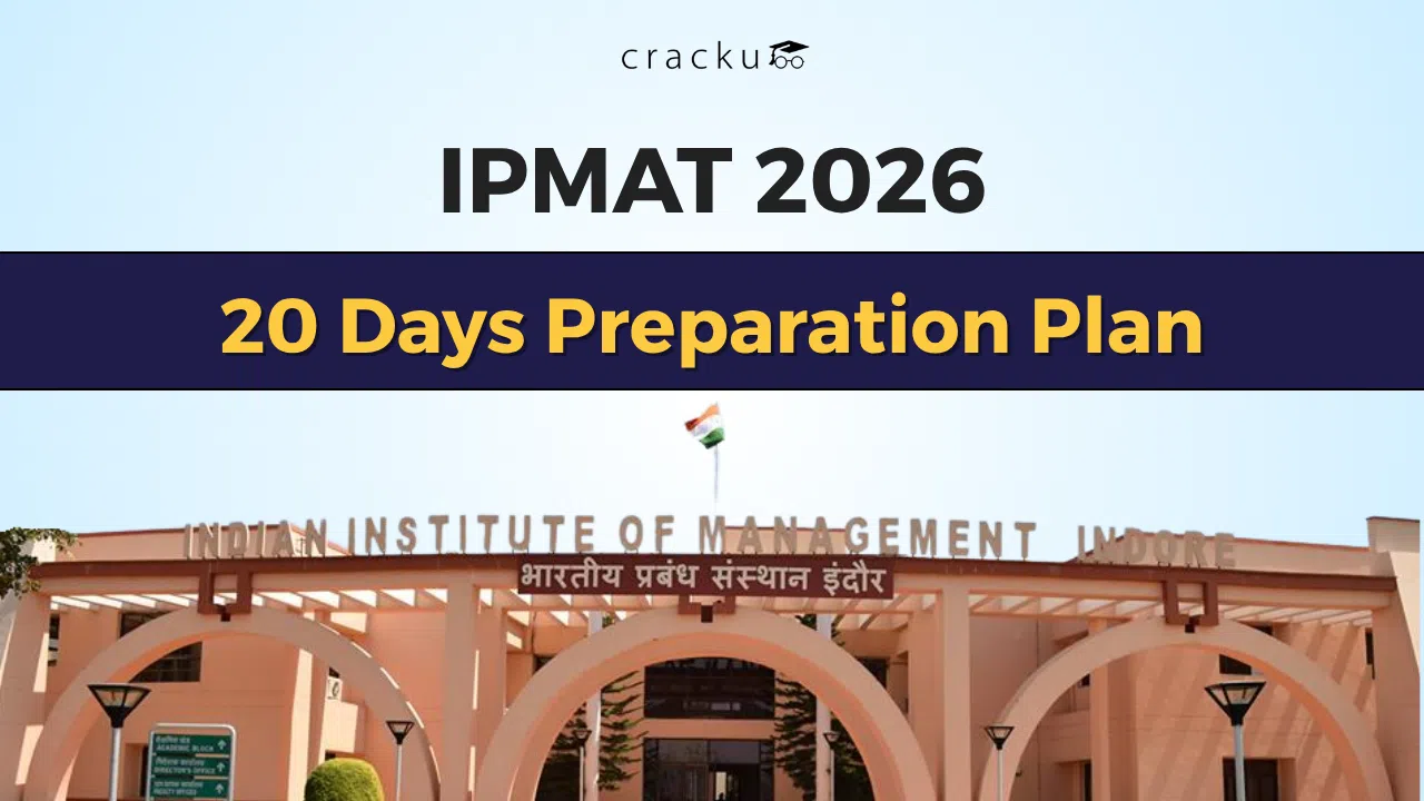IPMAT 20 Days Preparation Plan 2026, Section-wise Strategy