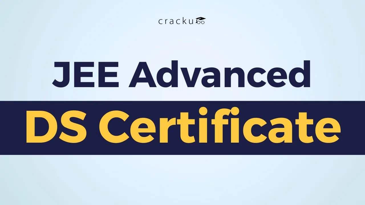 JEE Advanced 2026 DS Certificate, How to Apply, Validity image