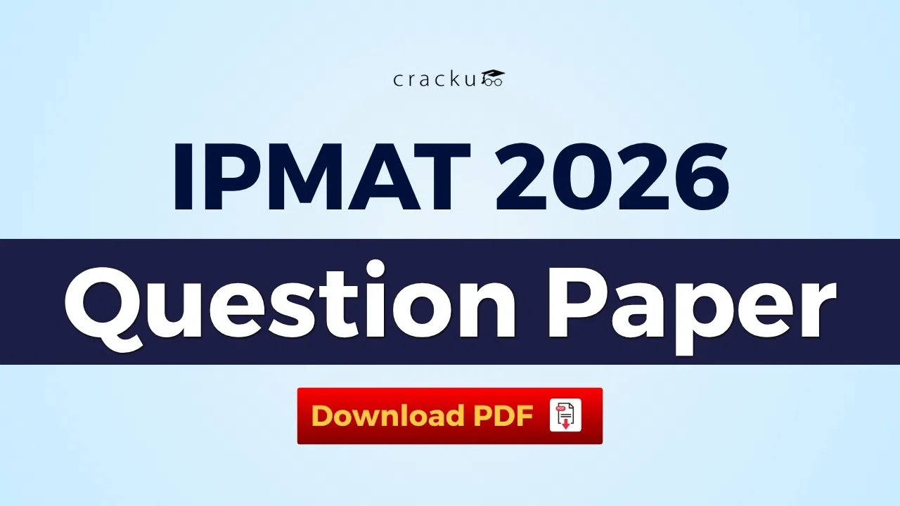 IPMAT 2026 Question Paper with Solutions PDF, Check Now