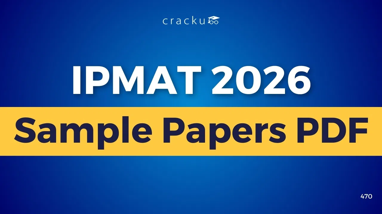 IPMAT Sample Papers 2026, Practice Tests for Indore & Rohtak