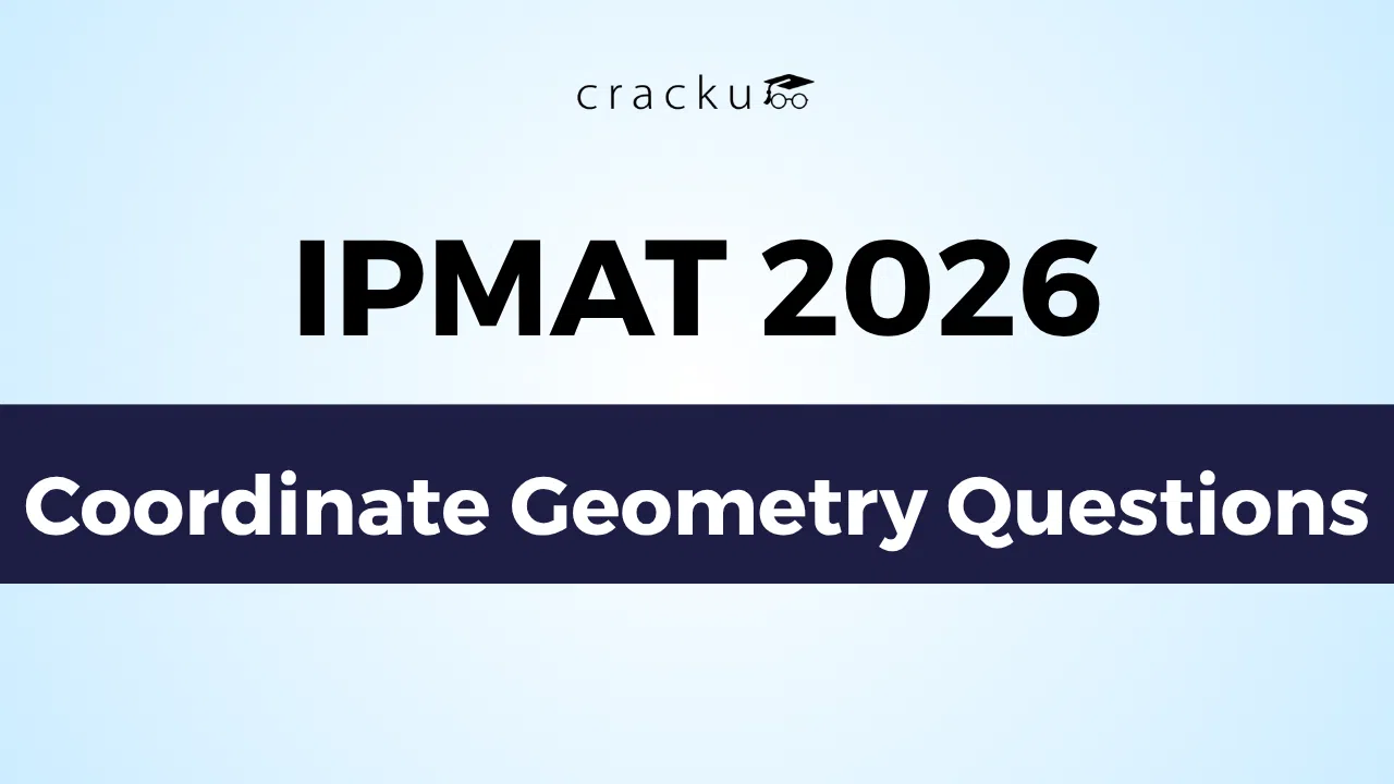 IPMAT Coordinate Geometry Questions 2026 with Video Solutions