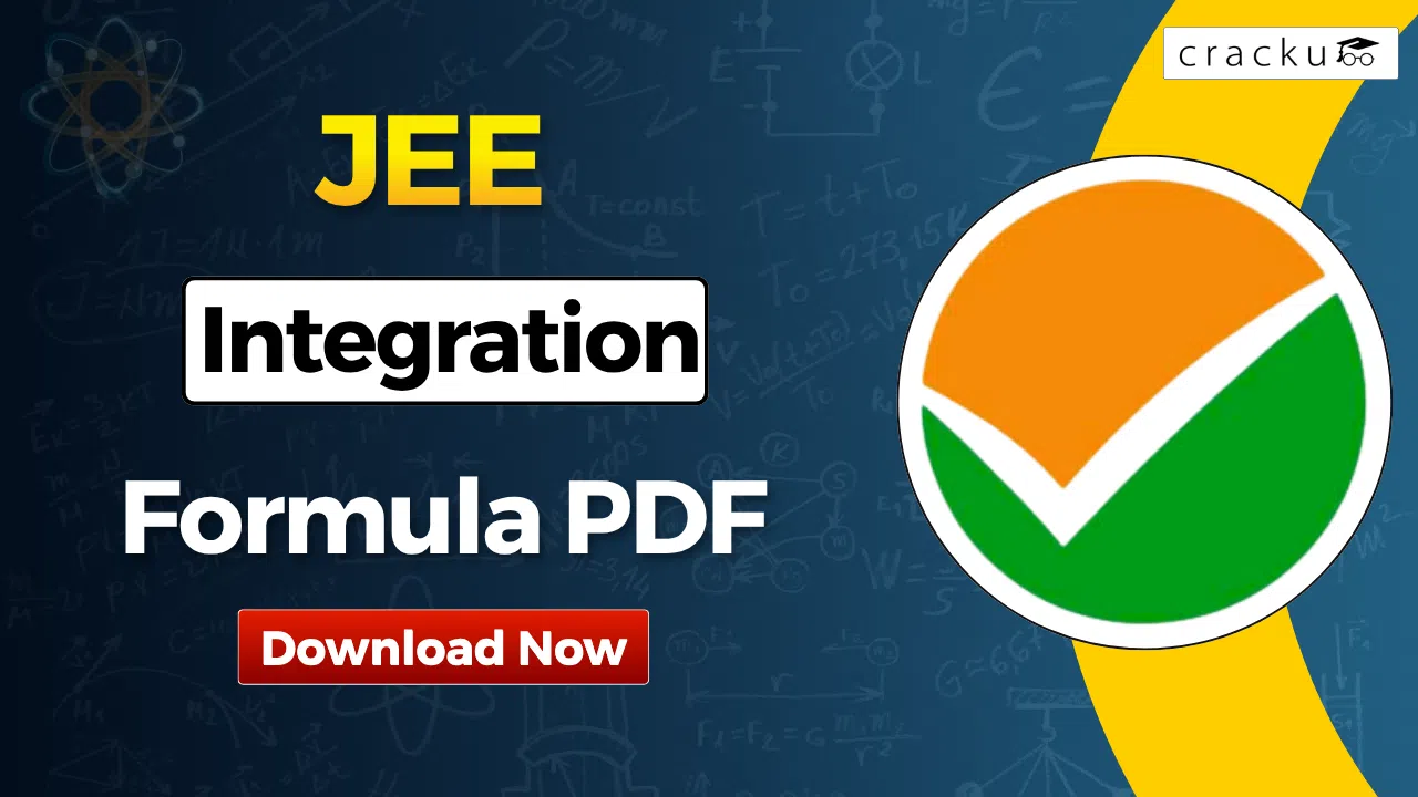 Integration Formulas For JEE 2027, Check & Download PDF image