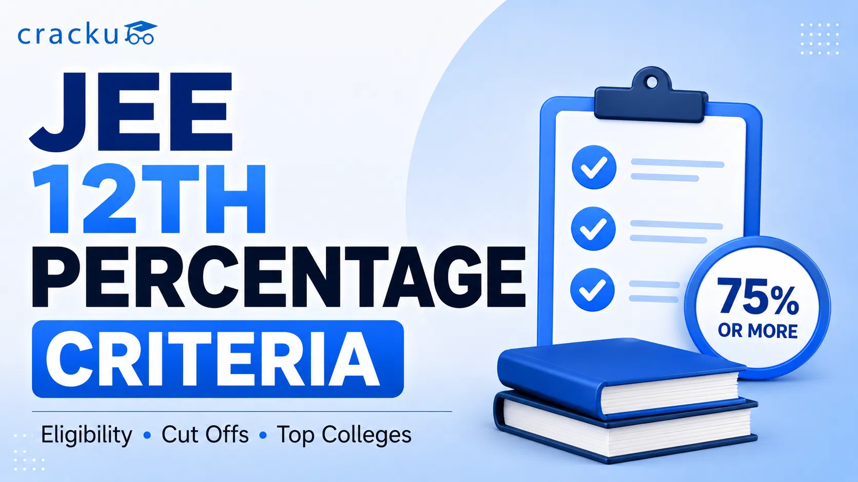 JEE 12th percentage criteria 2027, Category-wise Relaxation