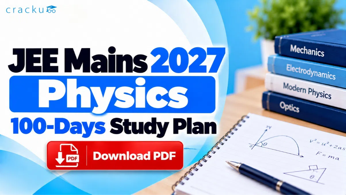 JEE Mains 2027 Physics 100-Days Study Plan, Download PDF