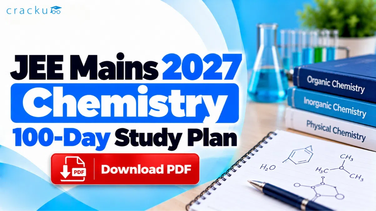 JEE Mains 2027 Chemistry 100-Day Study Plan, Download PDF image