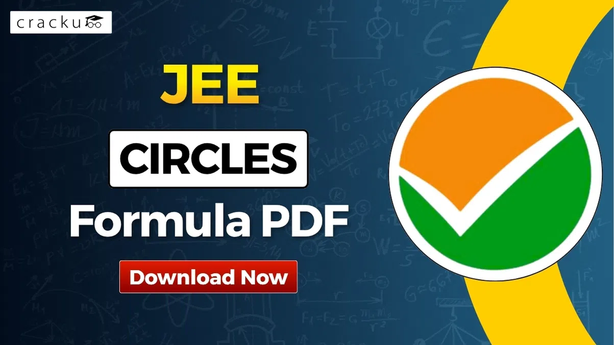 Circles Formulas for JEE 2027﻿, Check & Download PDF image