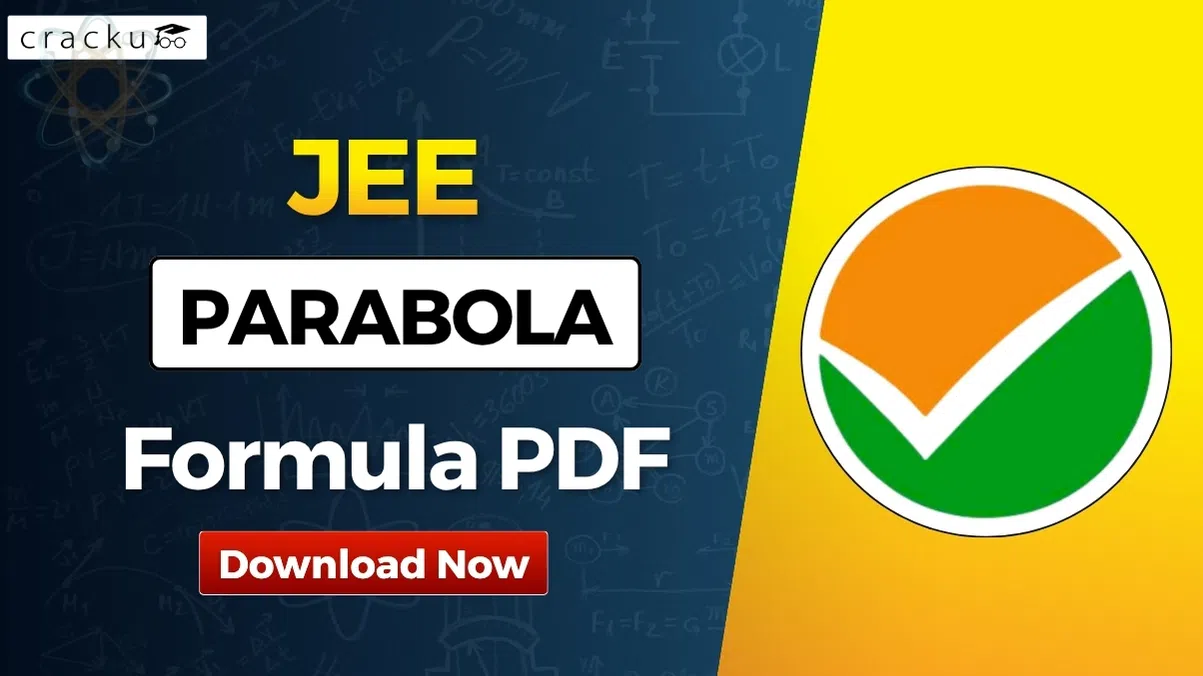 Parabola Formulas for JEE 2027, Check & Download PDF image