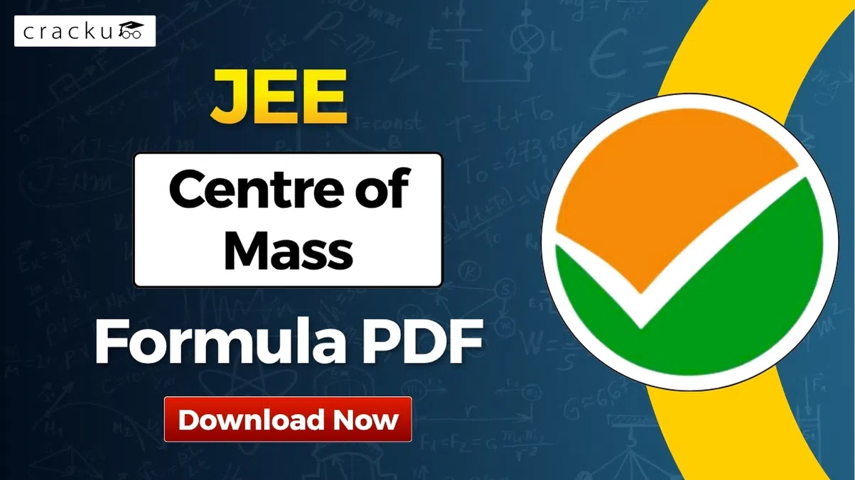 Centre of Mass Formulas for JEE 2027, Check & Download PDF image