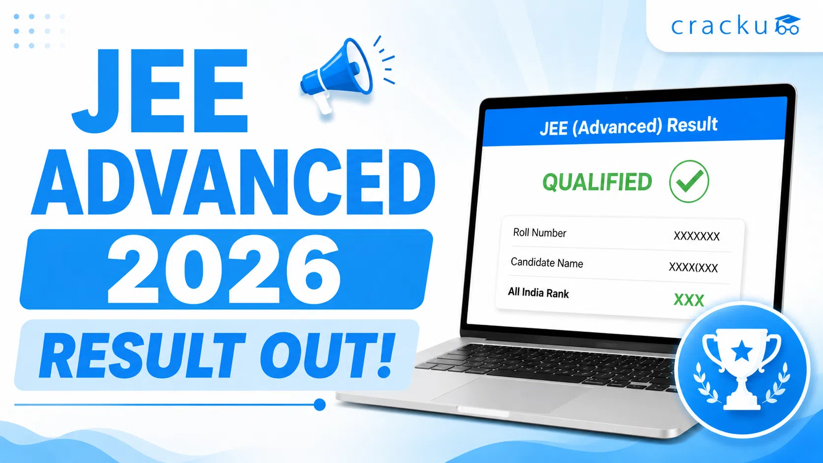 JEE Advanced 2026 Result Out, Result Link, Qualifying Cutoff