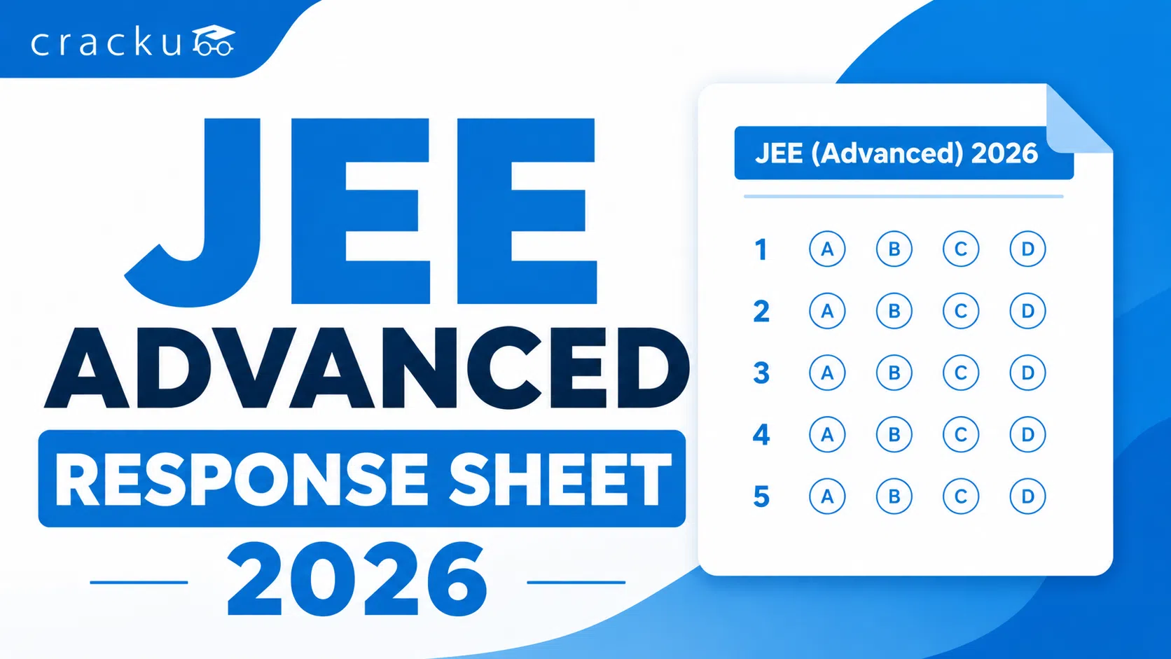 JEE Advanced Response Sheet 2026, Release Date & Link
